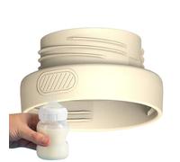 Milk Warmer Adapter, Formula Mixer Converter Replacement, Bottle Attachment for Standard and Wide Neck Bottles, Portable Feeding Accessory, Travel, Nursery, Kitchen, Car, 2.2x2.2x1.5 Inches