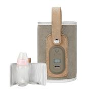 Milk Warmer Bottle Warm più caldo - Coperchio di protezione del latte materno, tasca di calore USB | Borsa per biberon per controllo della temperatura, coperchio per vermi auto compatto a 10 scopi