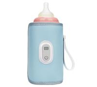 Milk Warmer For | Constant Temp Warming Sleeve - Efficient Digital Display Breastmilk Warmer |Consistent For Todddler Boy Girl Dad Parent Home Nursery Long Trip Travel Winter Outing