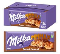 Milka Arachidi e caramello tavoletta di cioccolato con cacao sostenibile - 13 x 276 g