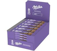 Milka Barretta di Cioccolato al Latte delle Alpi Confezione da 30 x 45 grammi