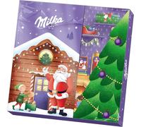 Milka Calendario Dell’Avvento 3D Con Cioccolatini Al Latte Alpino 163g