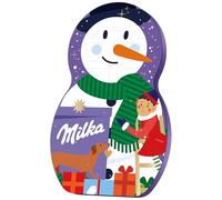 Milka, Calendario dell'Avvento di Natale con Deliziose Praline di Cioccolato al Latte Milka, 100% Latte Alpino, Cacao Sostenibile, 204g