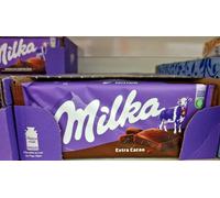 Milka Extra Cacao Tavoletta Cioccolato da 90g