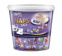Milka Nap Mix Secchiello di Cioccolatini al Latte Gusti Assortiti, 207 pz