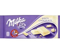 Milka Tavoletta Di Cioccolato Bianco (100g) (Confezione da 2)