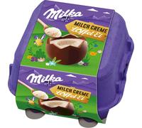 Milka Uova al Cucchiaio - 4 Pezzi - crema di latte