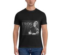 MILKGROUND Eros-Ramazzotti-Album-T-Shirt-Vintage-Clothes-Graphics-t-Shirt Black L