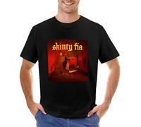 MILKGROUND Fontaines-D-C-Skinty-fia-T-Shirt-Graphics-t-Shirt-Custom-t-Shirts-Mens-Long-Sleeve Black M
