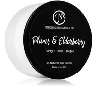 Milkhouse Candle Co. Creamery Plums & Elderberry candela profumata Sampler Tin 42 g