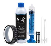 milKit Mkk025, Kit di Finitura Unisex-Adulto, Nero, 25 mm