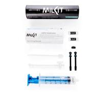 Milkit senza Camera D'Aria Compatto Kit Presta 55mm Include 2 Valvole A