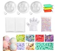 Milky Blank Skins - Kit di palline antistress vuote, kit per la pelle della sfera a pressione vuota, kit sottovuoto con palla