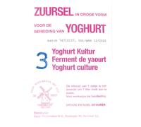 Milky Coltura di yogurt, 3 pezzi per la produzione di yogurt