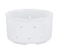 Milky Stampo per formaggio - stampo a cerchio piccolo, 10 pezzi rotondo, cilindrico, quantità di riempimento circa 130 g