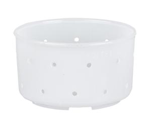 Milky Stampo per formaggio - stampo a cerchio piccolo, 10 pezzi rotondo, cilindrico, quantità di riempimento circa 130 g