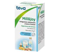 Mill&Joy Teva Integratore Lattasi 100 Compresse Masticabili Digestione Lattosio