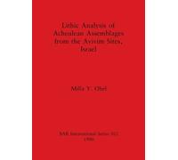 Milla Y. Ohel Lithic analysis of Acheulean assemblages from the Aviv (Tascabile)