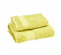 MILLE - Asciugamano viso e ospite bagno tinta unita 1+1 set spugna Gabel cotone