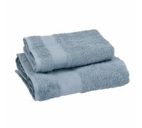 MILLE - Asciugamano viso e ospite bagno tinta unita 1+1 set spugna Gabel cotone