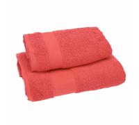 MILLE - Asciugamano viso e ospite bagno tinta unita 1+1 set spugna Gabel cotone