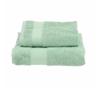 MILLE - Asciugamano viso e ospite bagno tinta unita 1+1 set spugna Gabel cotone