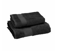 MILLE - Asciugamano viso e ospite bagno tinta unita 1+1 set spugna Gabel cotone