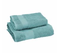 MILLE - Asciugamano viso e ospite bagno tinta unita 1+1 set spugna Gabel cotone