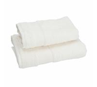 MILLE - Asciugamano viso e ospite bagno tinta unita 1+1 set spugna Gabel cotone