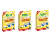 mille idee 3x Contenitori Contenitore + Esca Topicida Kit Rat Contenitore usa e getta con 2 esche topicida in blocco. L’esca rodenticida pronta all’uso è efficace contro Topolino domestico Mus muscul