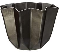 mille idee forma pandoro antiaderente 800gr alluminio nero 22×15,8 cm formina stampo dolce natalizio natale