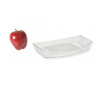 mille idee Grattugia in Plastica Trasparente per Frutta e Verdura Grattugia Mele per Neonati Manuale