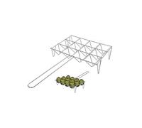 mille idee Griglia Per Carciofi Barbecue Graticole da Camino cm. 26x35,5 12 posti