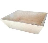 mille idee Madia in Legno Impasto Manuale Pizza Napoletana Contenitore Cassetta Vaschetta Portaimpasto cm. 38x60x18h