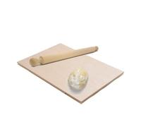 mille idee Spianatoia ideale per impastare pasta, pizza con mattarello in multistrato di betulla Dimensione 58x38 cm