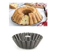 mille idee Stampo Babà cm.32x9 Ruoto Margherita Teglia Ciambella Antiaderente per Dolci o Rustici