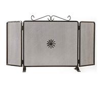 MILLE Parascintille 2 Ante, Ferro Quadrato, Cerniere Saldate 80xh. 40 Cm