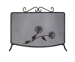 Mille PARASCINTILLE per CAMINO CAMINETTO PARAFUOCO in FERRO BATTUTO cm 60x45