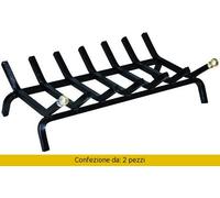 Braciere Brucialegna per camino caminetto in ferro battuto 55x35 H.16 cm