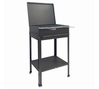 MILLE SRL Barbecue a Carbone in Ferro Stromboli 60x40x78h - BBQ Artigianale