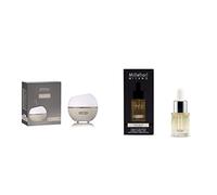 Millefiori Diffusore Ad Ultrasuoni Hydro Mezza Sfera, Bianco Tortora & Idrosolubile, da Utilizzare con Diffusore di Fragranza per Ambiente ad Ultrasuoni Hydro, White Musk, 15 ml