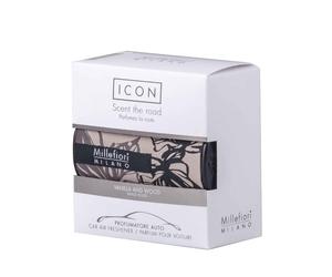 Millefiori Icon Textil Floral Vanilla and Wood profumo per auto
