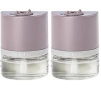 Millefiori Milano - Aria Diffusore Elettrico per Fragranze Ambiente - Diffusore Profumo con Intensità Regolabile, Design Essenziale, Ideale per Casa e Ufficio (Confezione da 2)