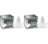 Millefiori Milano - Aria Fragranza per Diffusore Elettrico, White Musk - Profumatore Ambiente con Note Muschiate e Delicate, Ideale per Casa e Ufficio, Ricarica 20 ml (Confezione da 2)