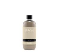 Millefiori Milano - Fragranza Ricarica per Diffusore a Bastoncini 500 ml, Ambra Minerale - Profumatore Ambiente Raffinato con Note Ambrate e Minerali