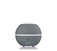 Millefiori Milano - Hydro Diffusore a Ultrasuoni Sfera Grigia - Diffusore Ambiente con LED Multicolore e Spegnimento Automatico, Ideale per Casa e Ufficio