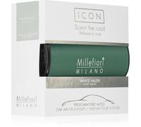 Millefiori milano Icon Scent the Road White Musk verde - Diffusore auto