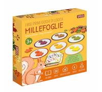 Millefoglie. I miei primi giochi di logica. Ediz. a colori. Con 6 dischi. Con 48 foglie di legno. Con 20 Carte