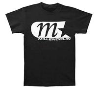 Millencolin Band Jumbo M Star Logo Swedish Punk Rock Men's T-Shirt Unisex Black Cotton Print Tee Shirts S