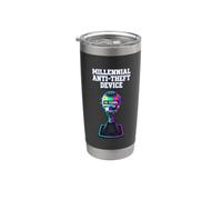 Millennial Anti-Theft Dispositivo Manuale Stick Shift Glitch Bicchiere termico in acciaio inox doppia parete